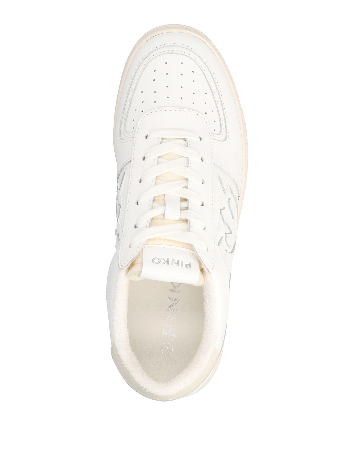 Shop Pinko Bondy Sneakers In White