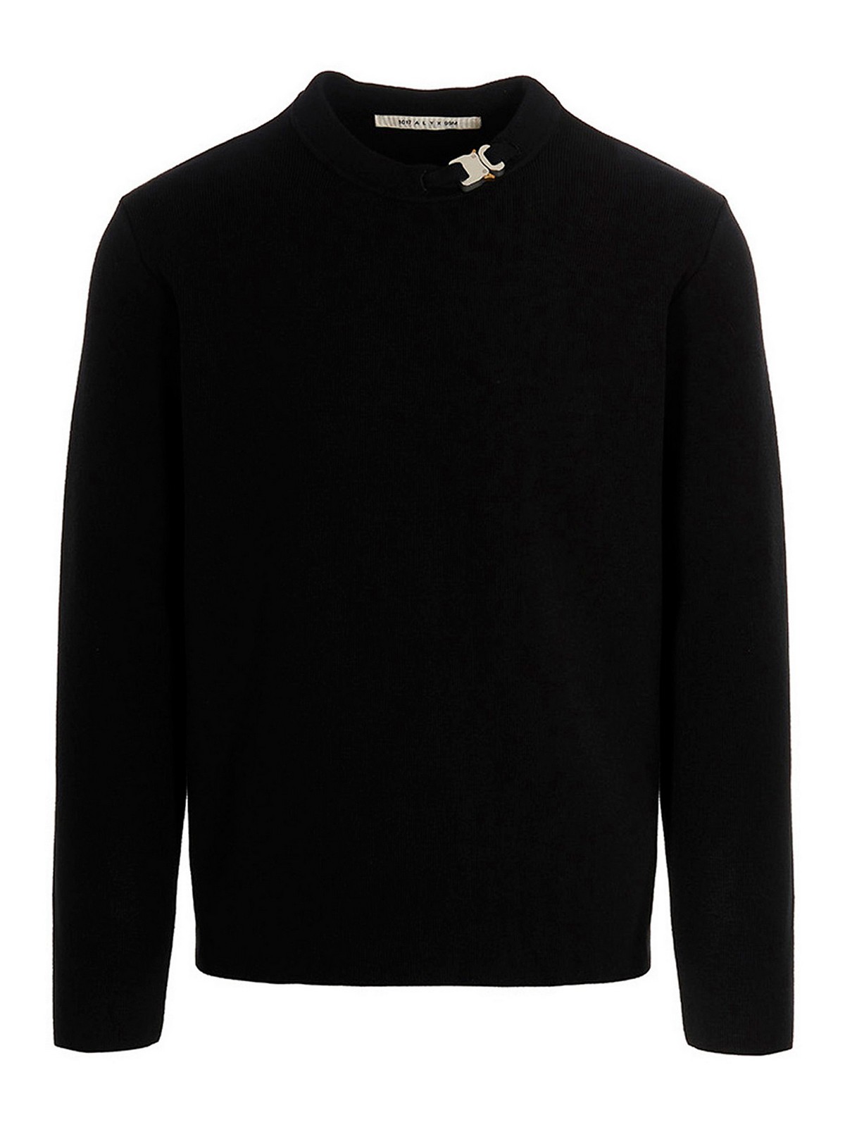 Crew necks 1017 Alyx 9sm - Metal buckle sweater - AAUKN0199YA01BLK0001