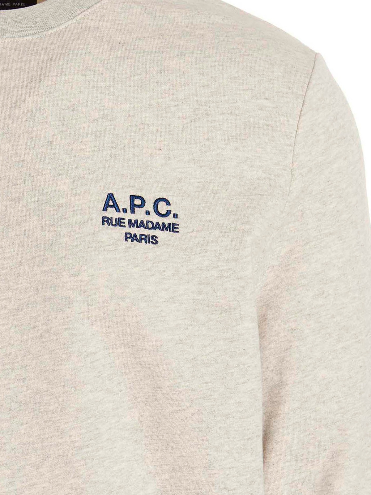 Shop Apc Rider Sweatshirt In Grey
