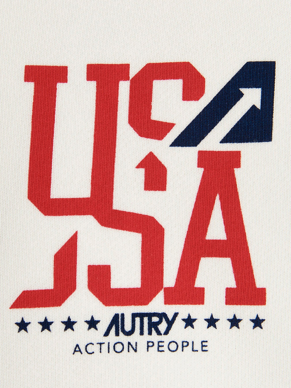 Shop Autry Logo Sweatshirt In White