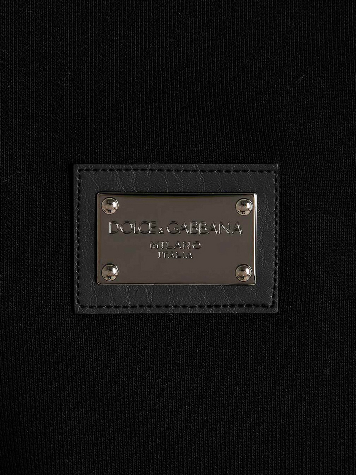 Shop Dolce & Gabbana Cotton Sweatshirt In Negro