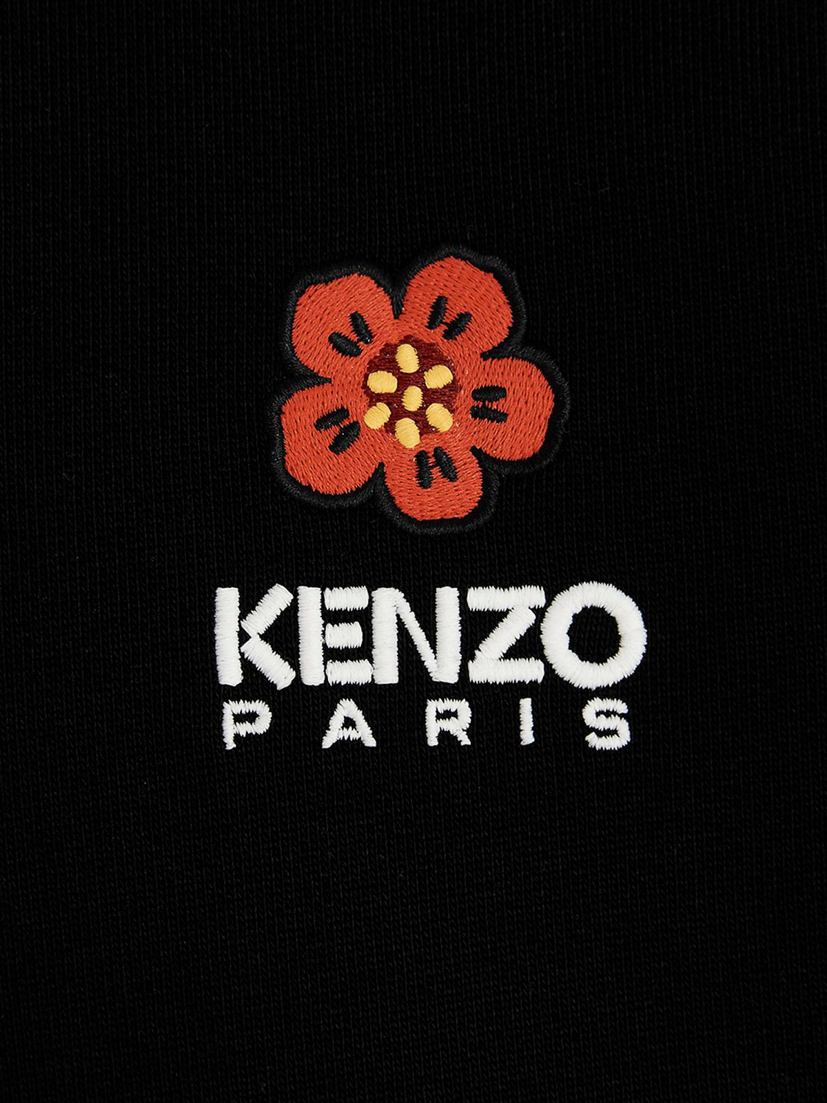 Shop Kenzo Sudadera - Boke Flower In Black