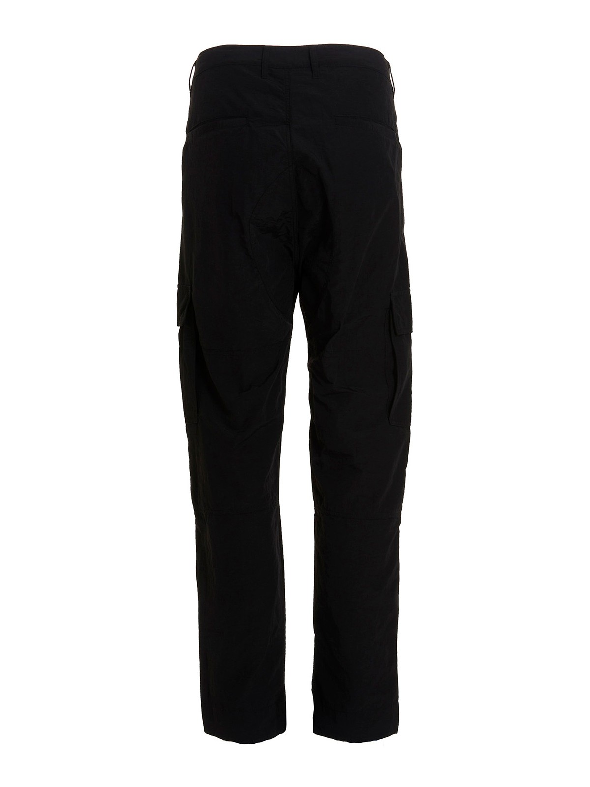 Shop Marcelo Burlon County Of Milan Cross Cargo Pants With Embroidered Logo In Negro