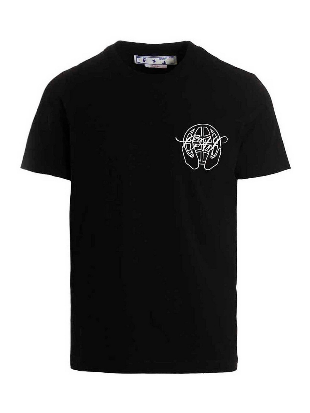 Off-White Hand Arrow T-shirt with logo - Men Off-White Hand Arrow T-shirt with logo - Men