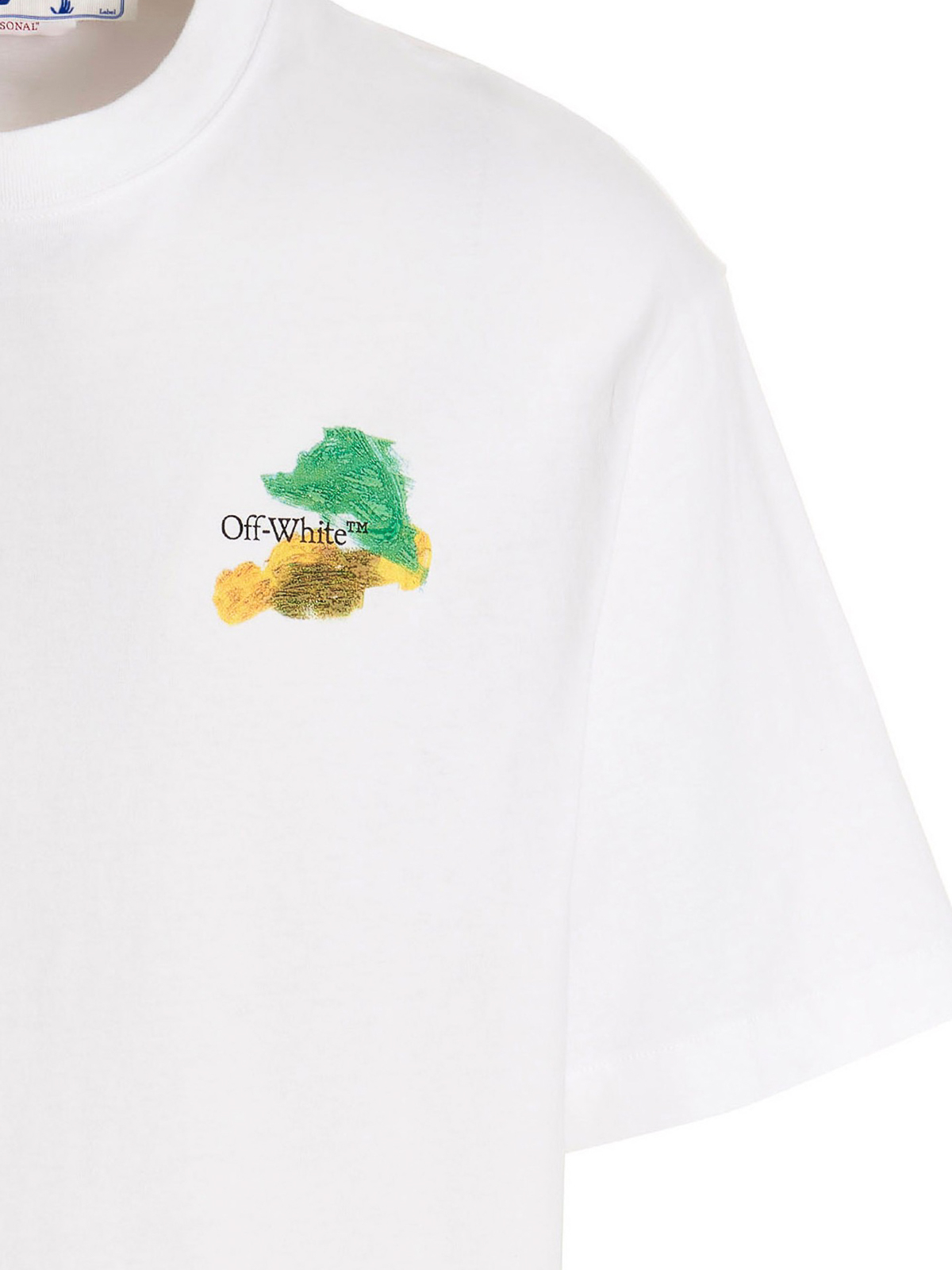 last Mobilisere Eksklusiv T-shirts Off-White - Crewneck T-shirt - OMAA120S23JER0010184
