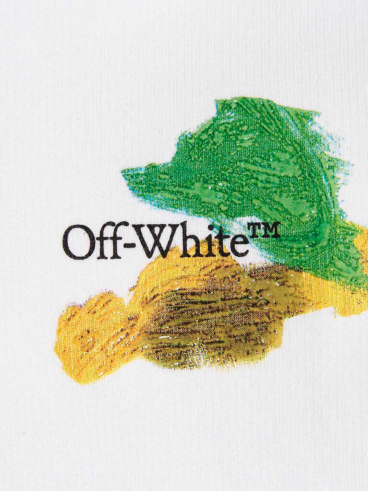 Shop Off-white Sudadera - Hand Arrow In White