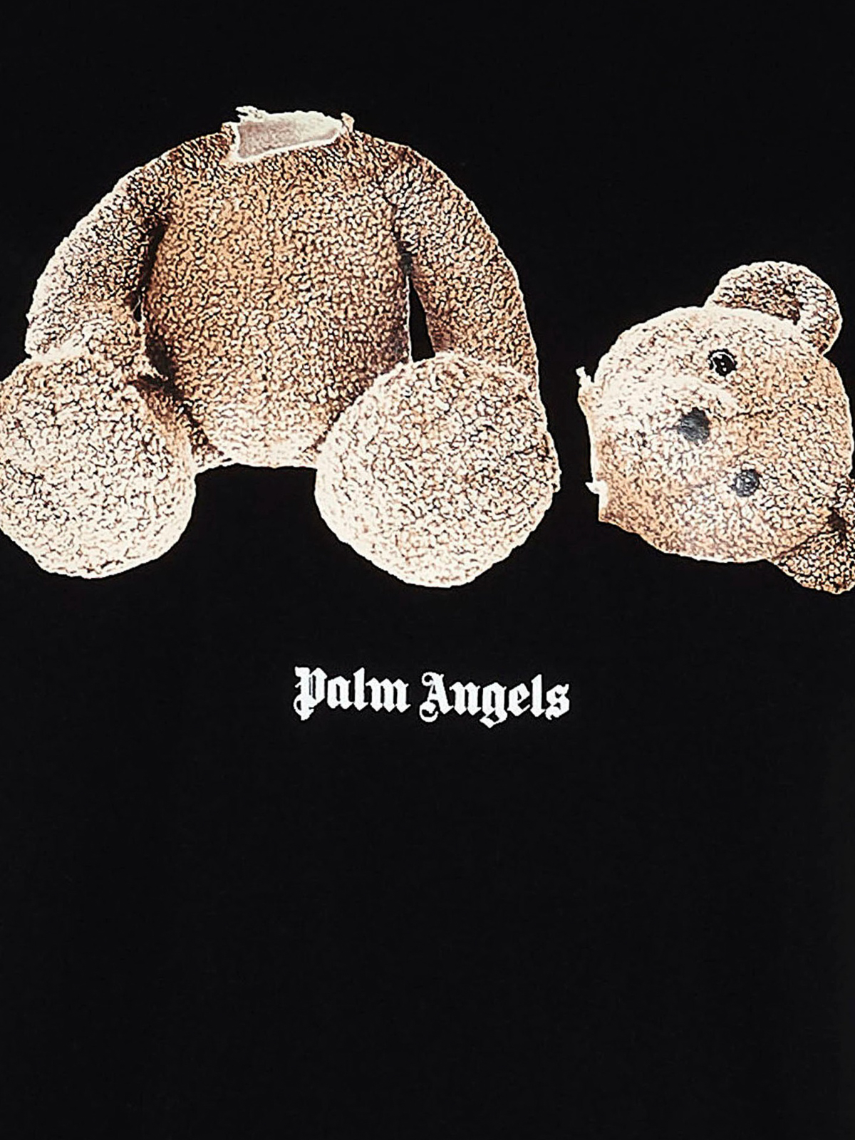 T-shirts Palm Angels - Bear-print classic Tee - PMAA001C99JER0141060