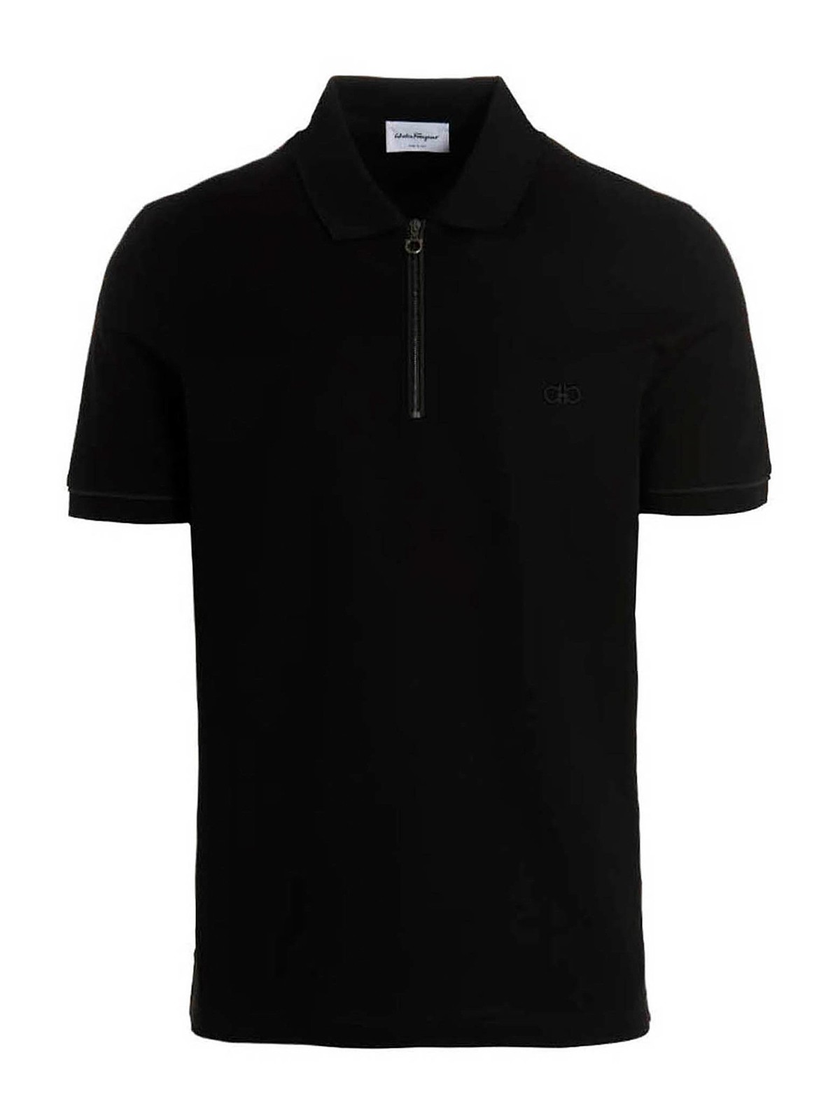 Ferragamo ポロシャツ - 黒 - ブラック|0707508BLACK
