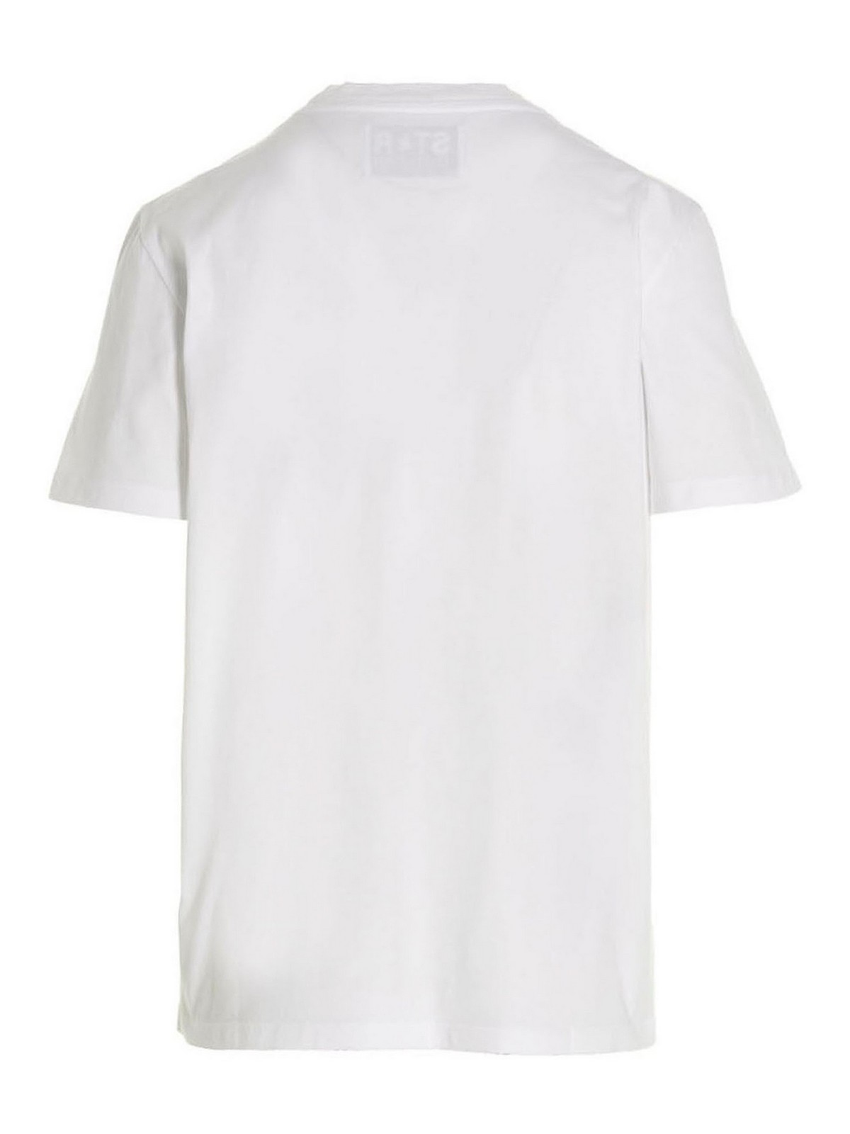 Shop Golden Goose Small Star T-shirt In White