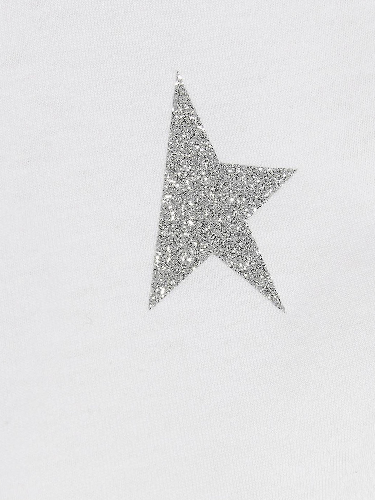 Shop Golden Goose Camiseta - Small Star In White