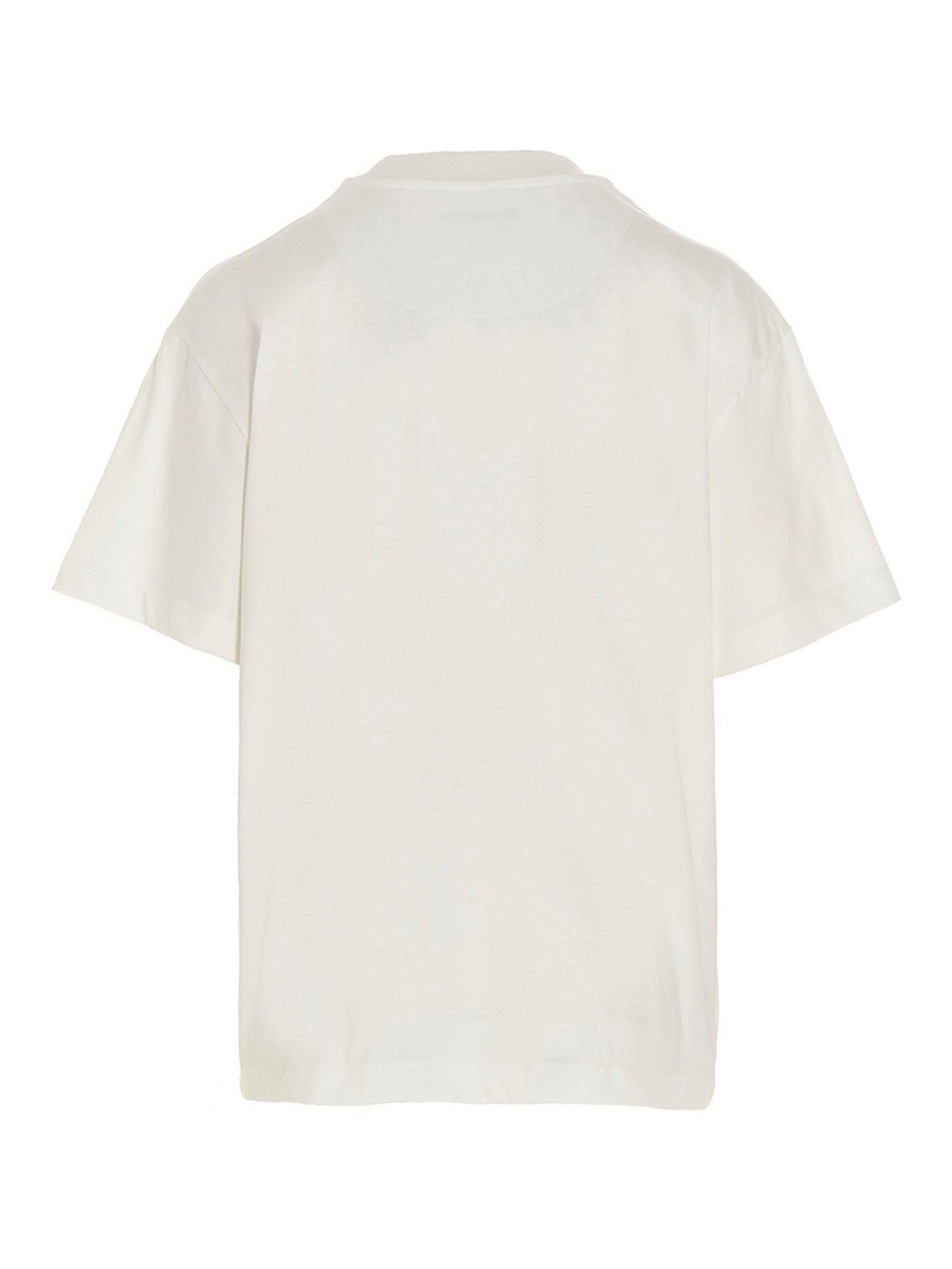 Shop Jil Sander 3-pack T-shirt With Front Logo In Blanco