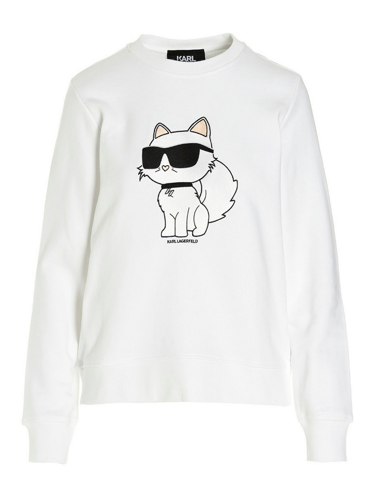 Karl Lagerfeld Ikonik 2.0 choupette sweatshirt|230W1802100