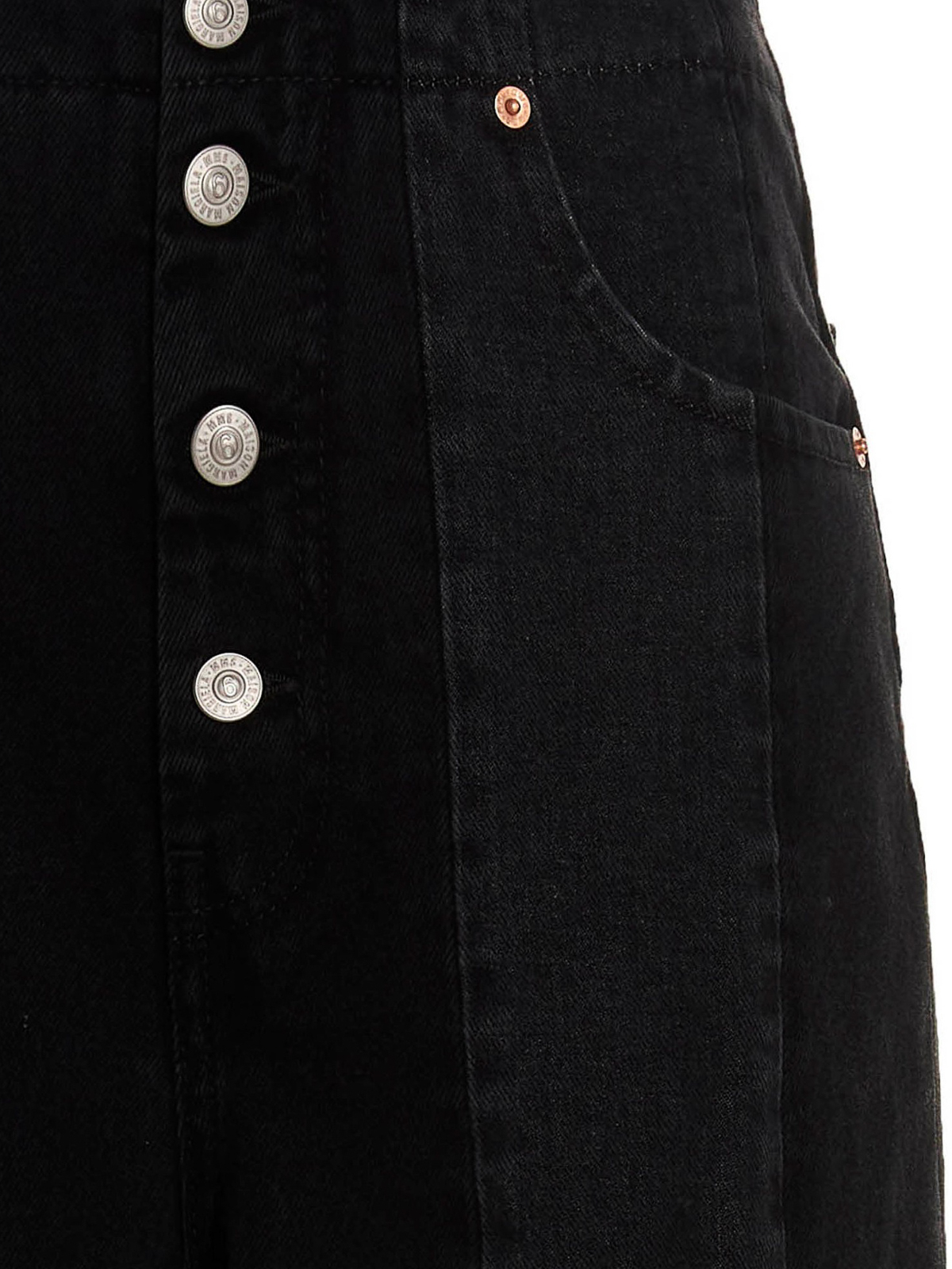 MM6 Maison Margiela Denim jeans with button closure