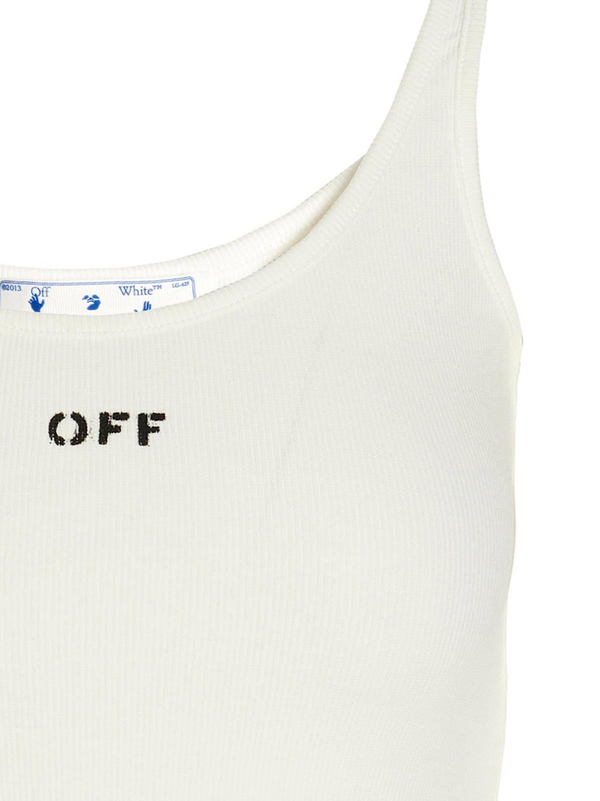 Tops & Tank tops Off-White - Top with front logo - OWAD072C99JER0010110