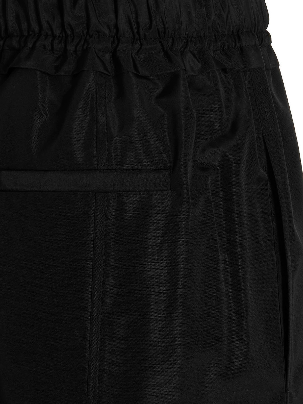 Shop Proenza Schouler Nylon And Silk Taffeta Trousers In Black
