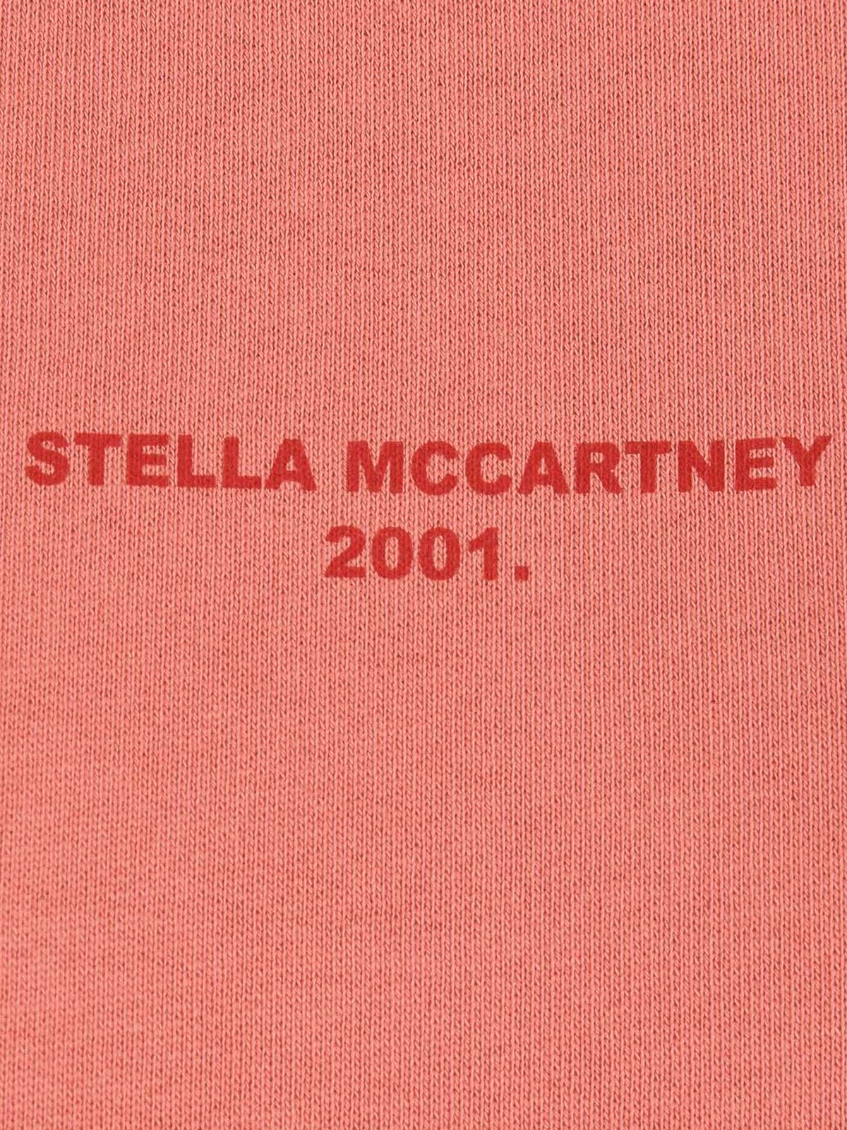 Shop Stella Mccartney Stella 2001 Sweatshirt With Front Logo Print In Pink