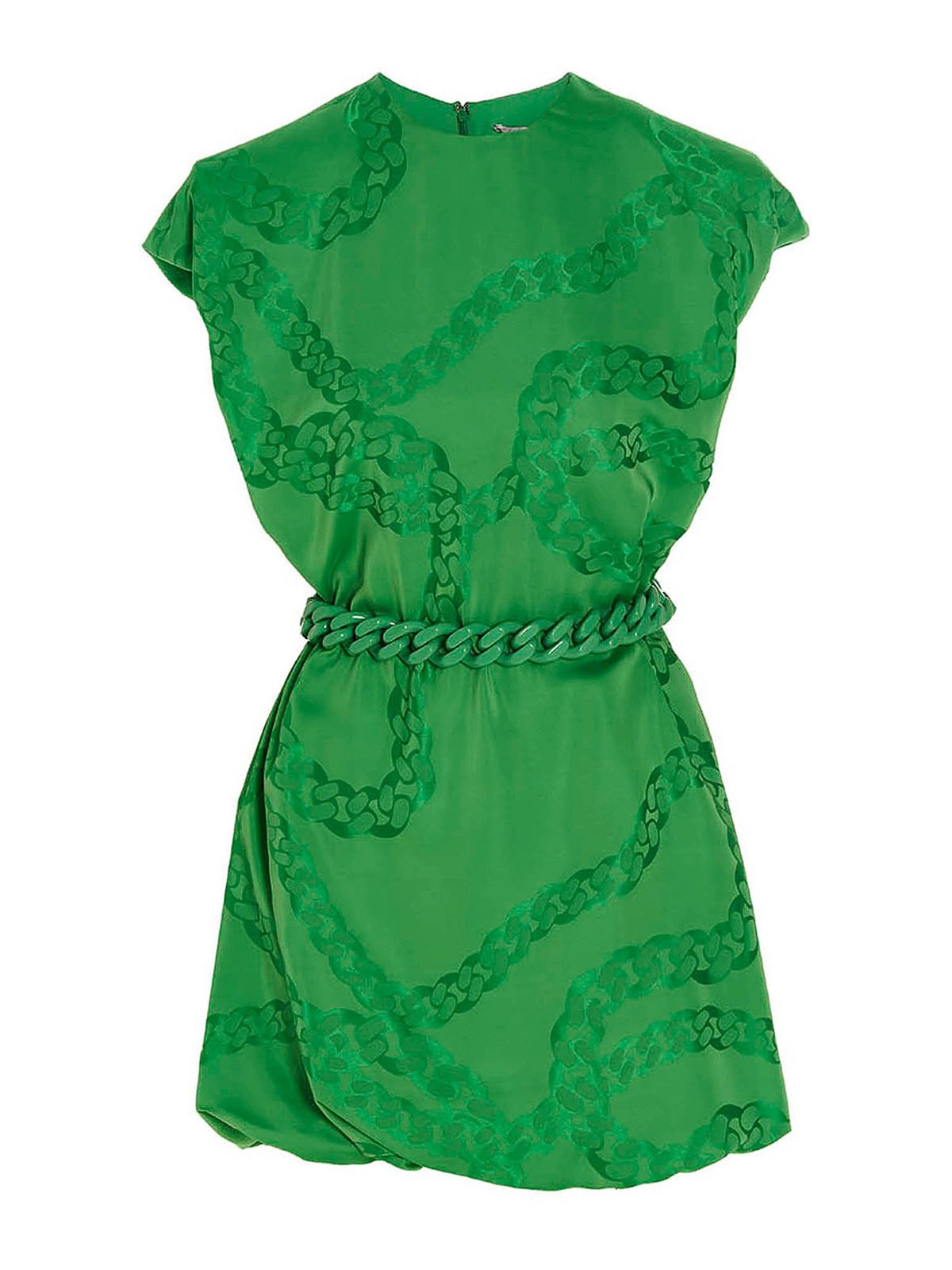 stella mccartney dress green Stella McCartney Girls Starfish Strappy Scalloped Dress ~ Green – Born  Yesterday main image 1