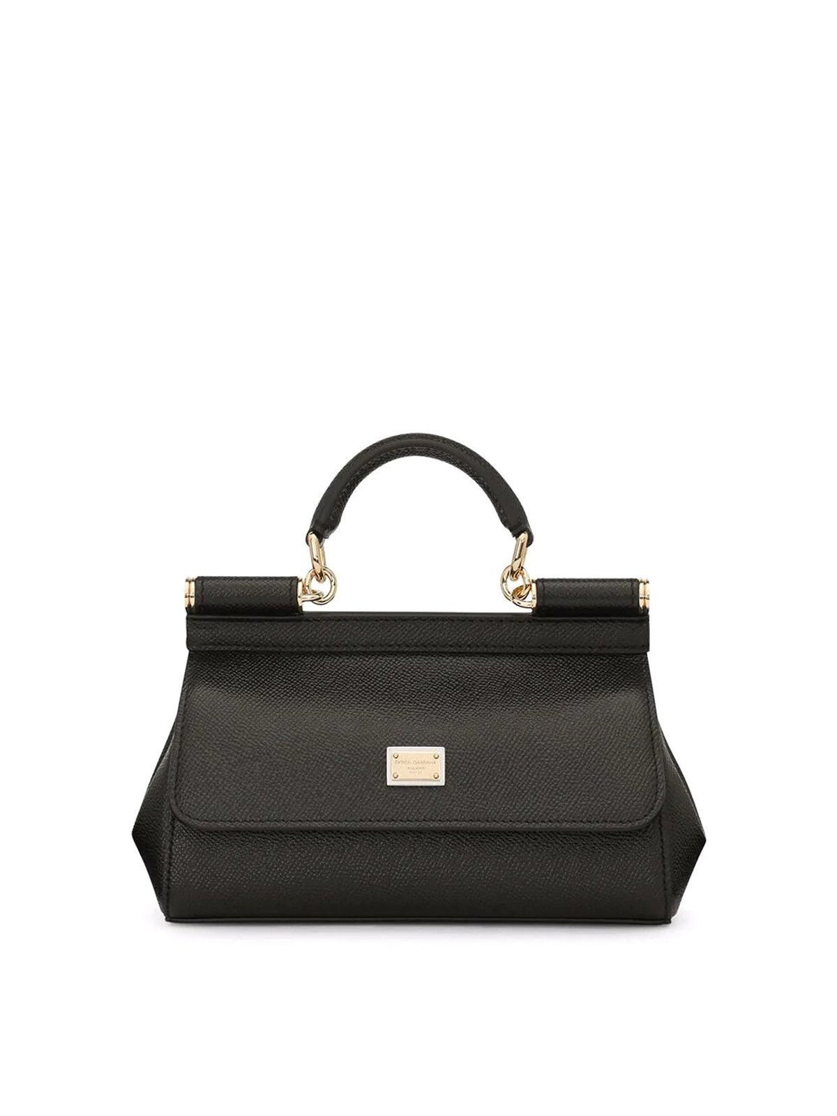 Dolce & Gabbana Sicily Small Bag In Black