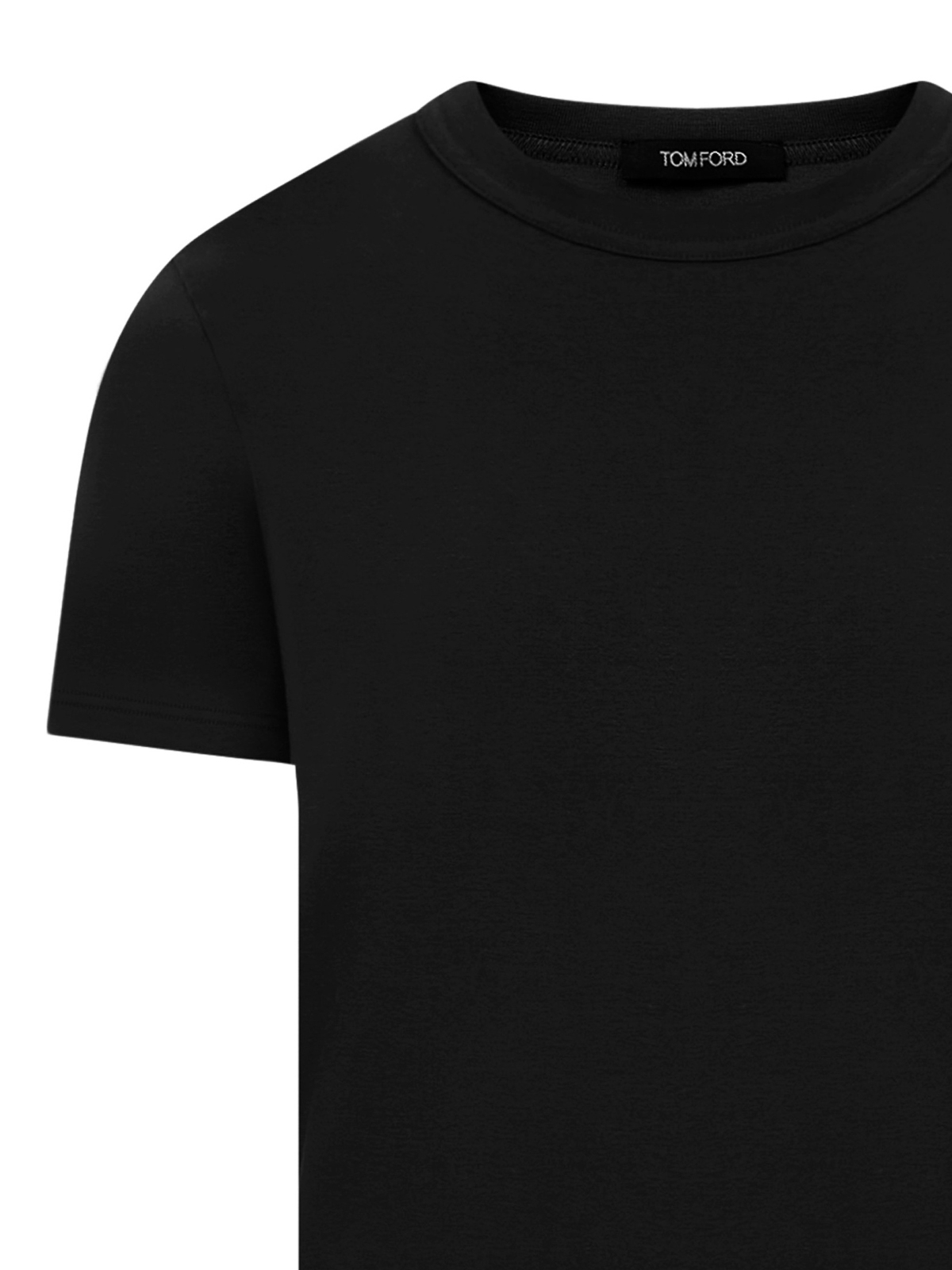Shop Tom Ford Jersey T-shirt In Black