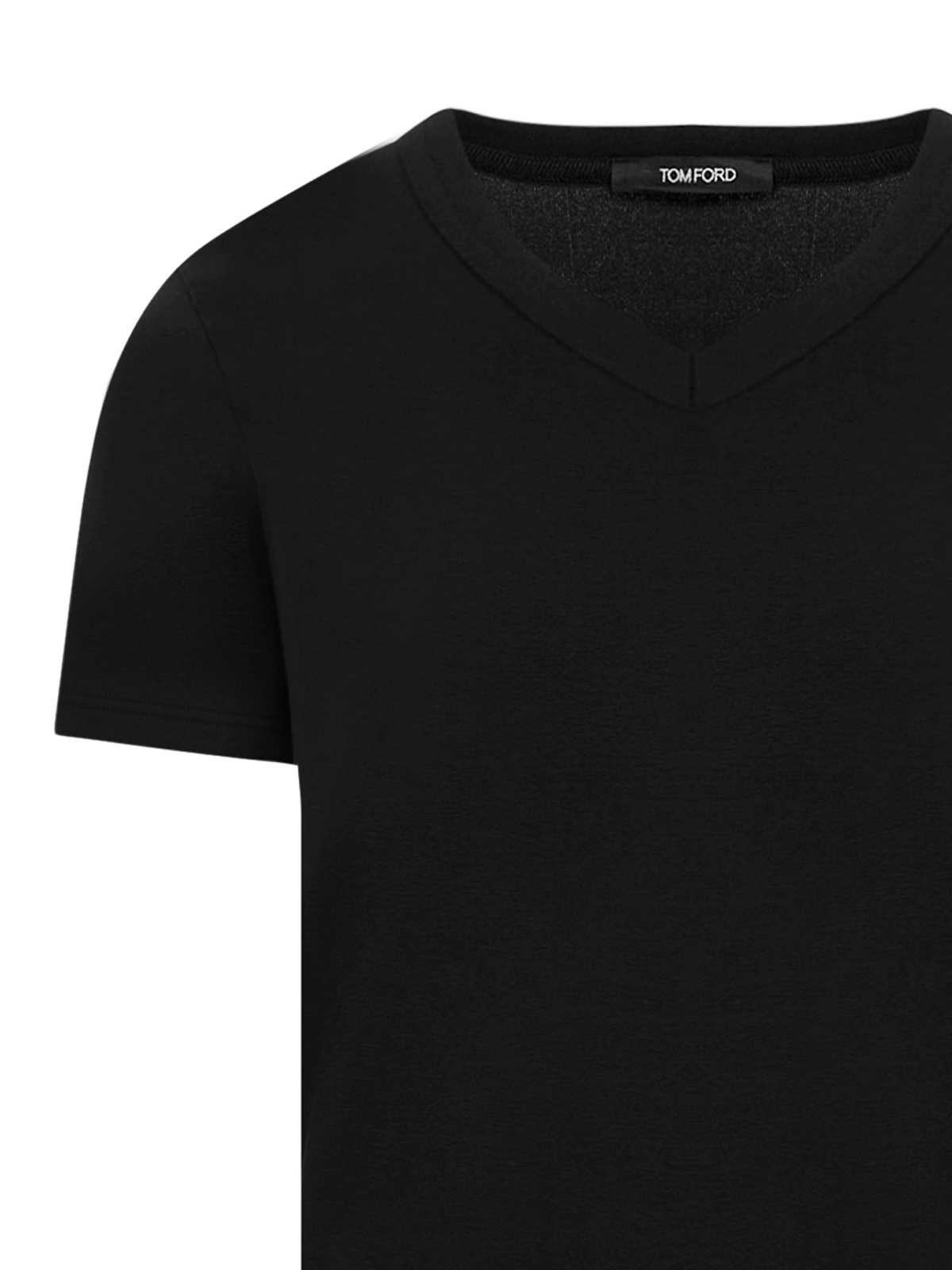 Shop Tom Ford Jersey T-shirt In Black
