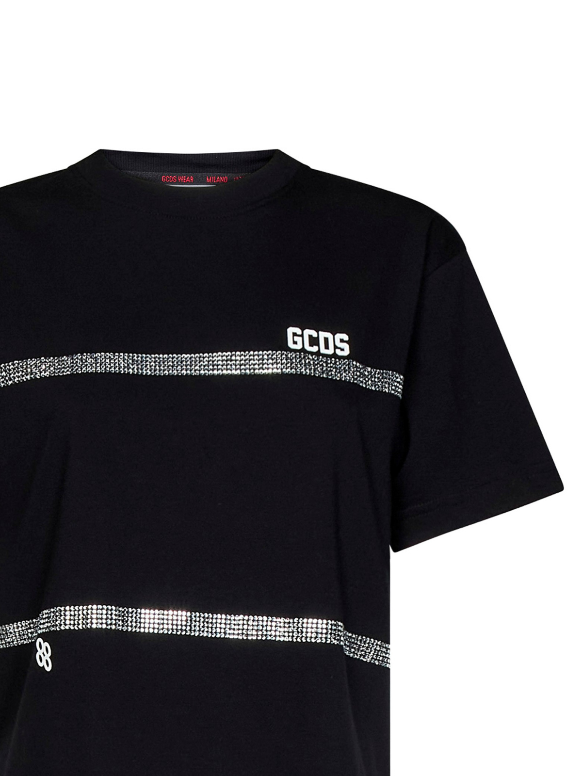Shop Gcds Jersey T-shirt In Black