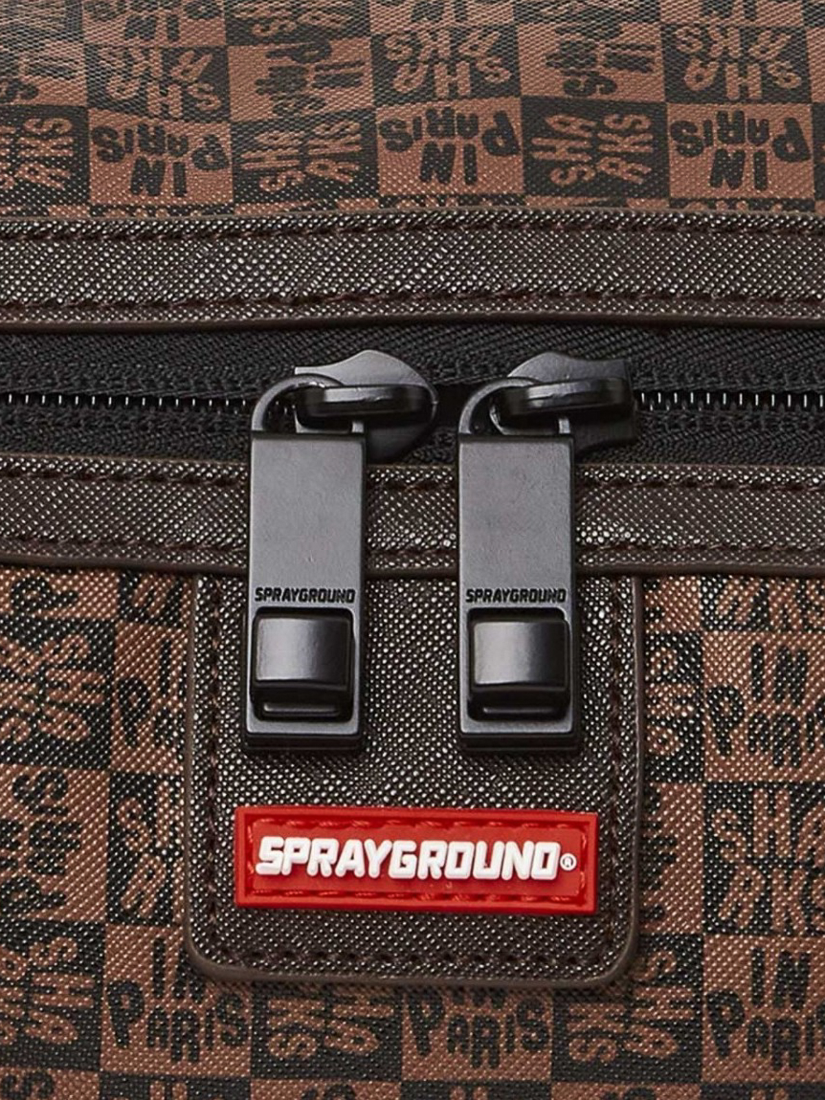 SPRAYGROUND Mini Duffle Bag - Brown