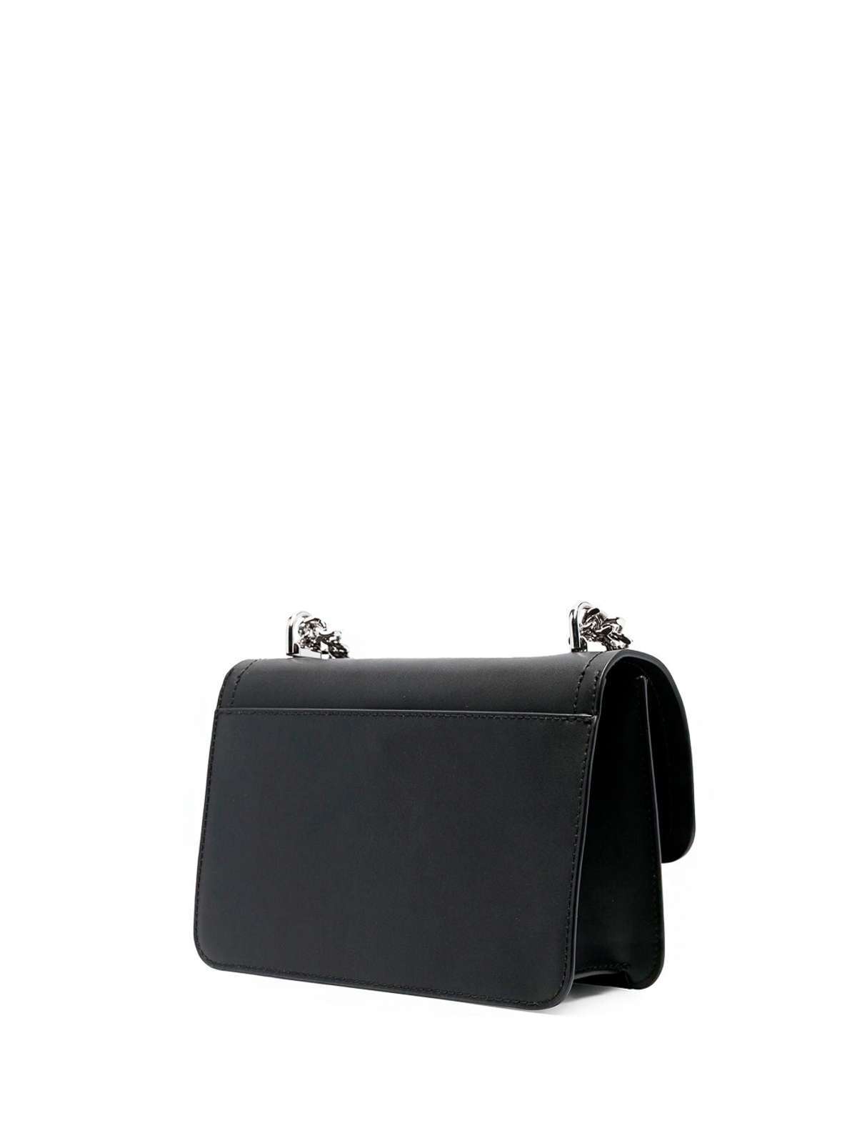 Buy Michael Kors Heather Large Leather Shoulder Bag - Black