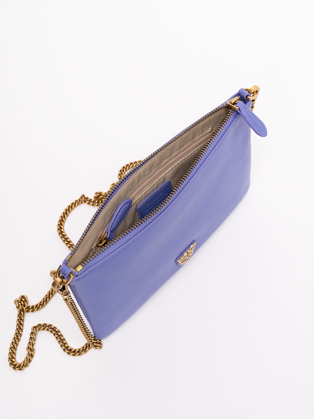 Pinko Flat Classic bag - Blue - Women | 100455A0F1W25Q