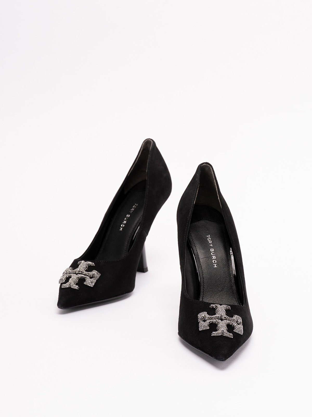 Tory burch silver on sale heels