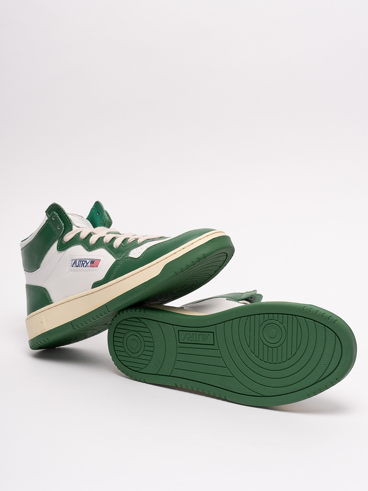 Shop Autry Medalist Sneakers In Green