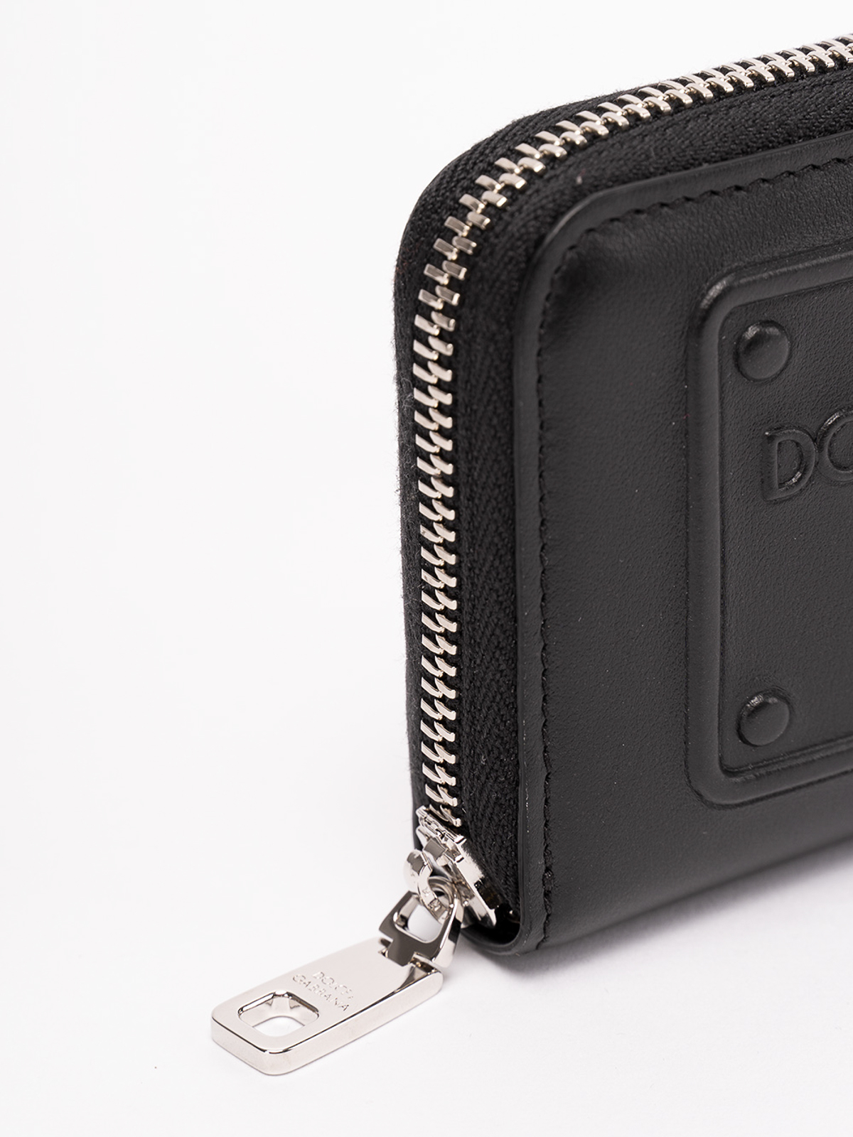 Shop Dolce & Gabbana Zipped Wallet In Black