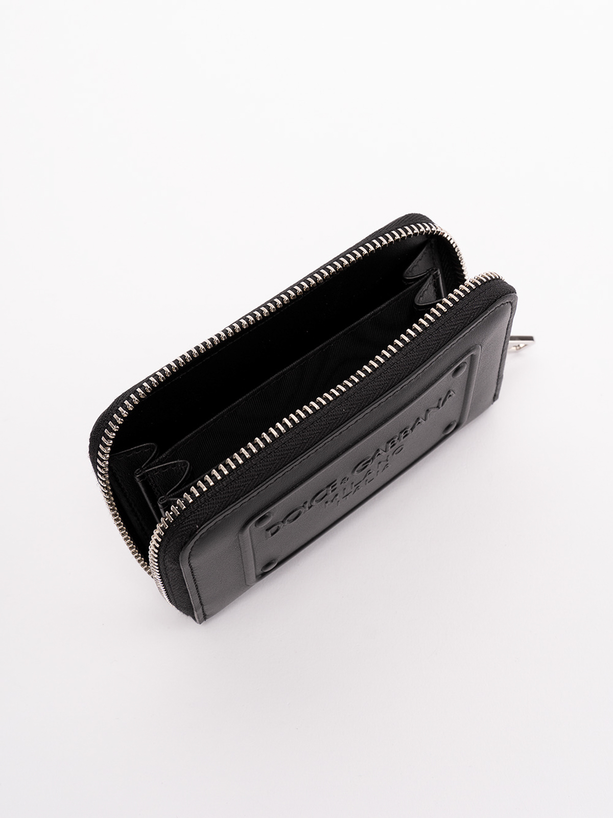 Shop Dolce & Gabbana Zipped Wallet In Black