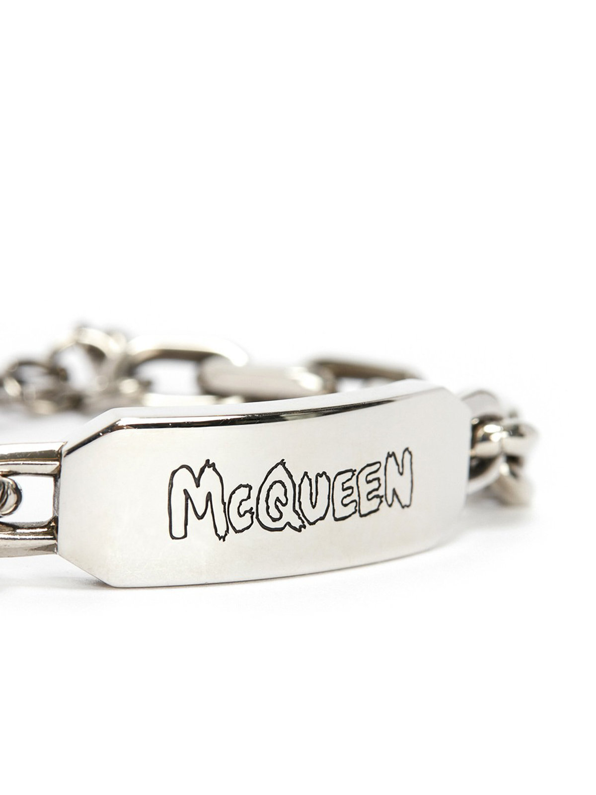ブレスレット ALEXANDER MCQUEEN Silver l Bracelet Alexander Mcqueen Silver Tone Chain Bracelet 2025 | www.urbag.ws