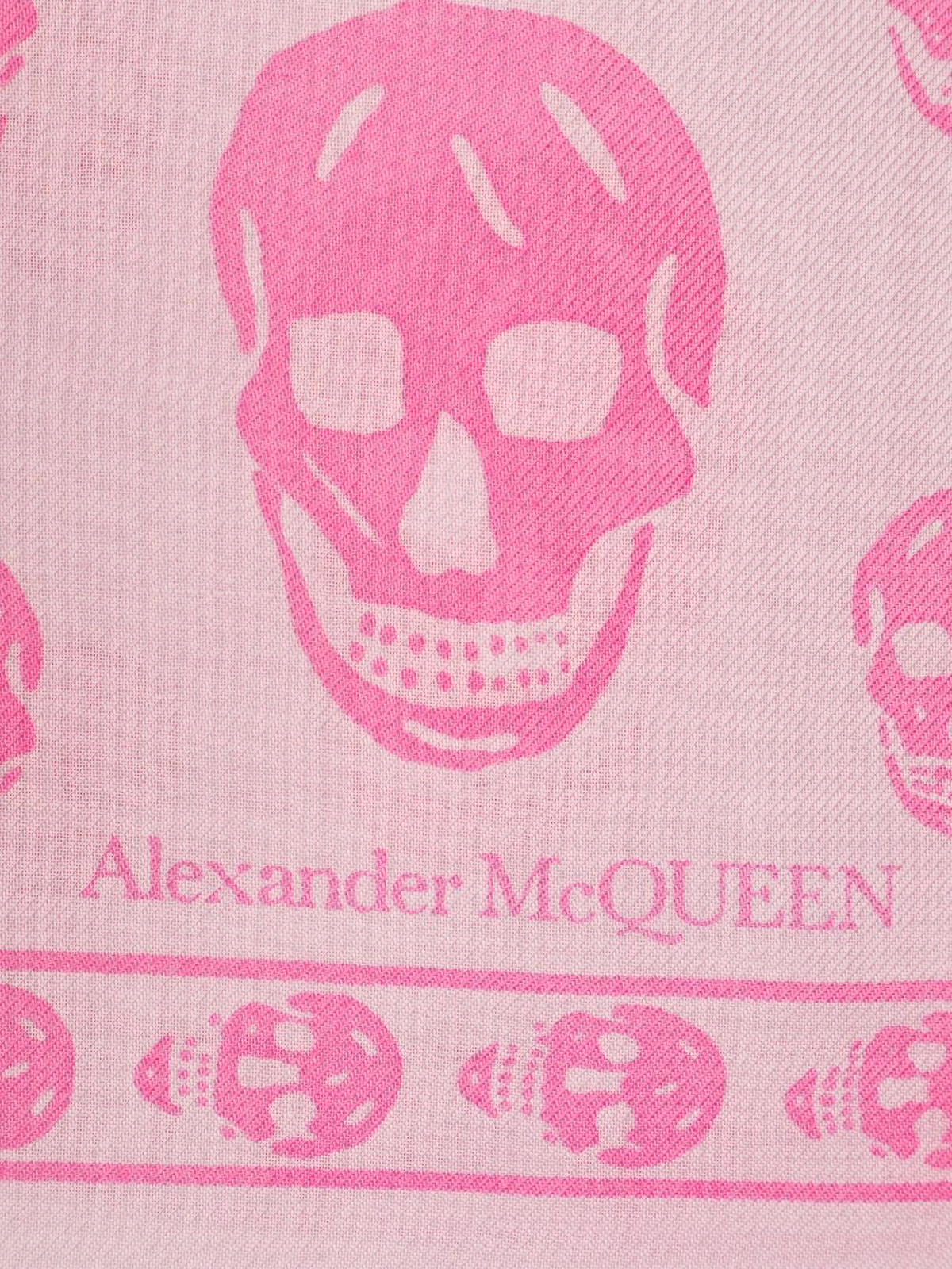 Shop Alexander Mcqueen Estola - Rosado In Pink