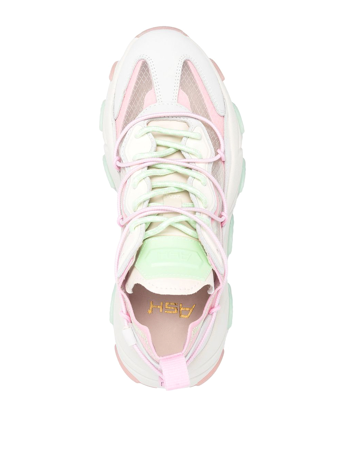 Shop Ash Extrabis Sneakers With Lace Details In White