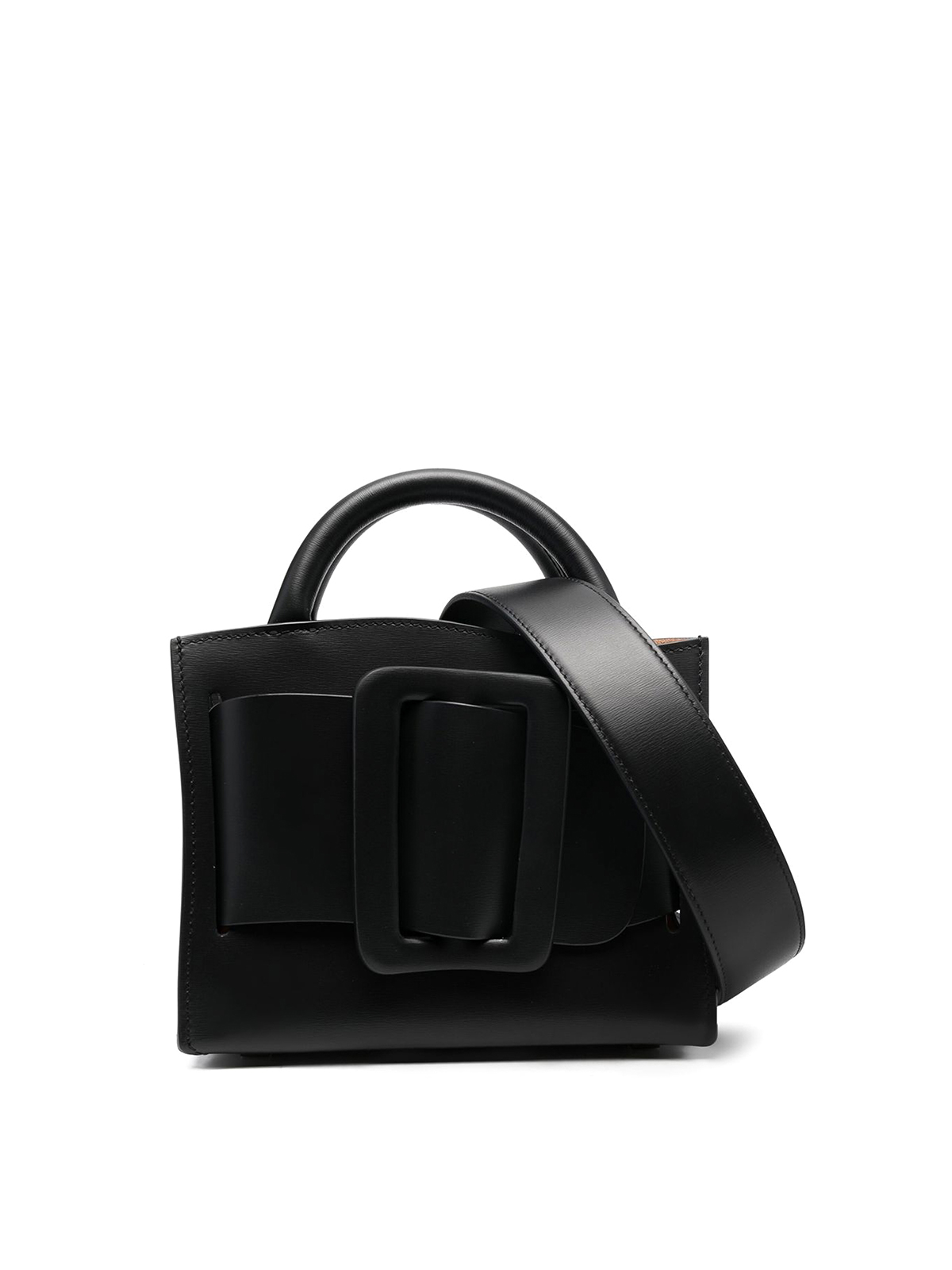 Boyy Buckle Detailed Totes In Black