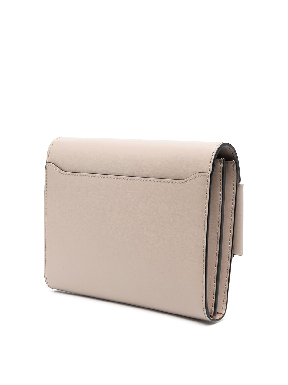 Boyy Buckle Pouchette Bag in Grey Leather ref.606505 - Joli Closet