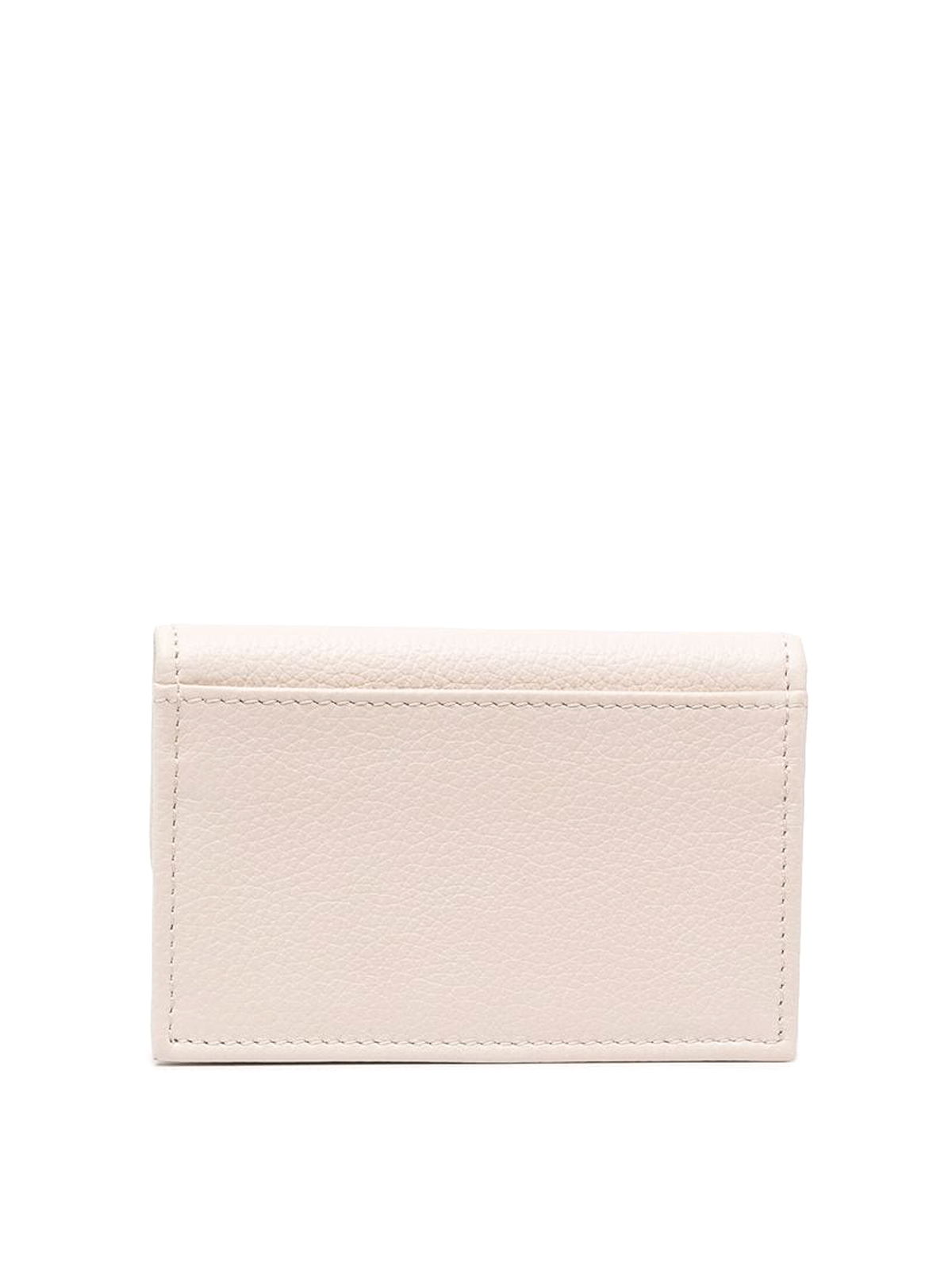 Shop See By Chloé Leather Purse With Detail In Beige
