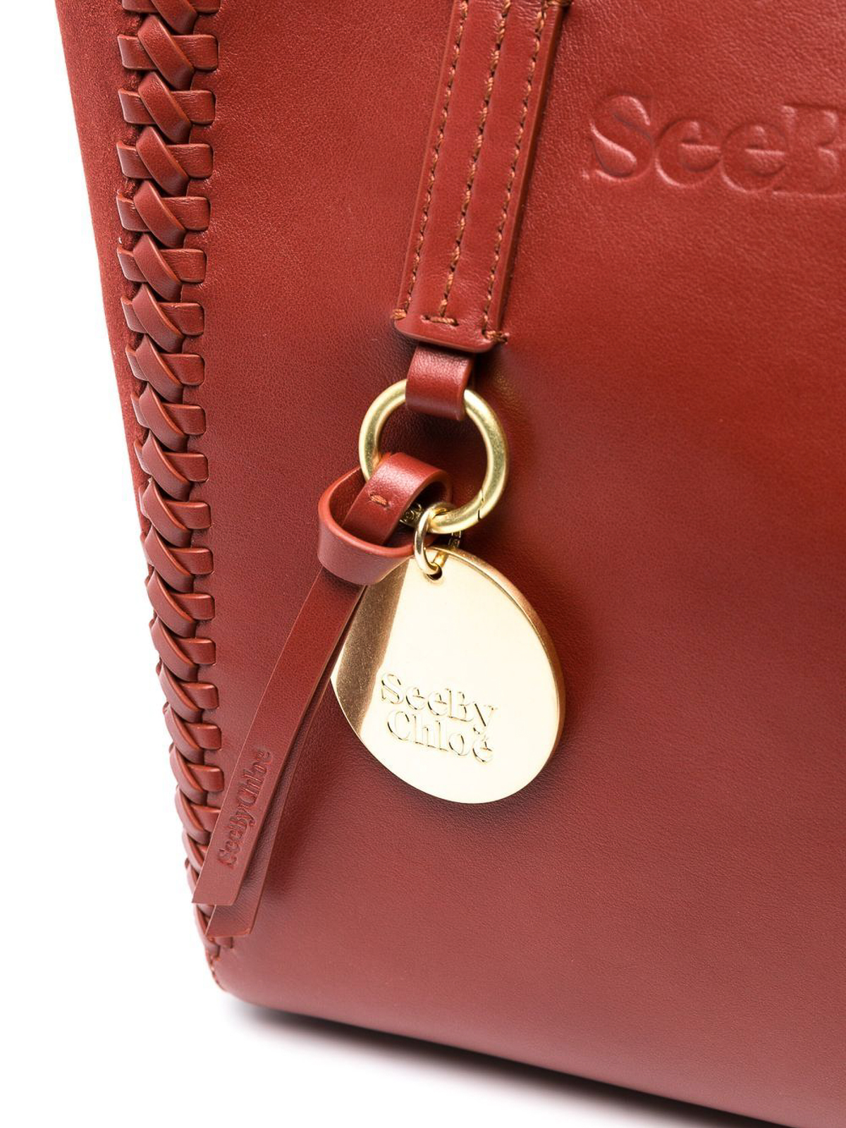 See by Chloé トートバッグ - ブラウン|CHS22ASB56C9927Q