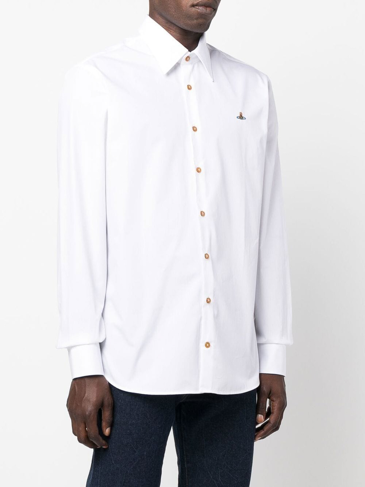 Shop Vivienne Westwood Organic Cotton Shirt In White