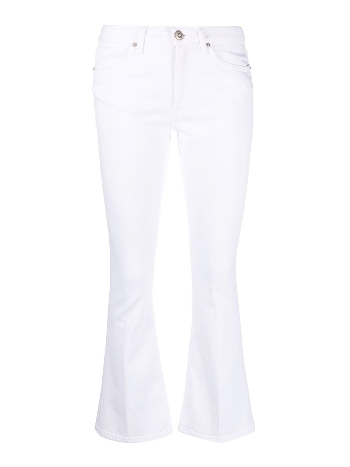 Shop Dondup Jeans Acampanados - Blanco In White