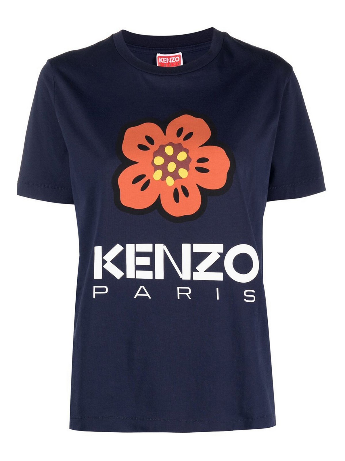 Kenzo Boke Flower Tee In Blue