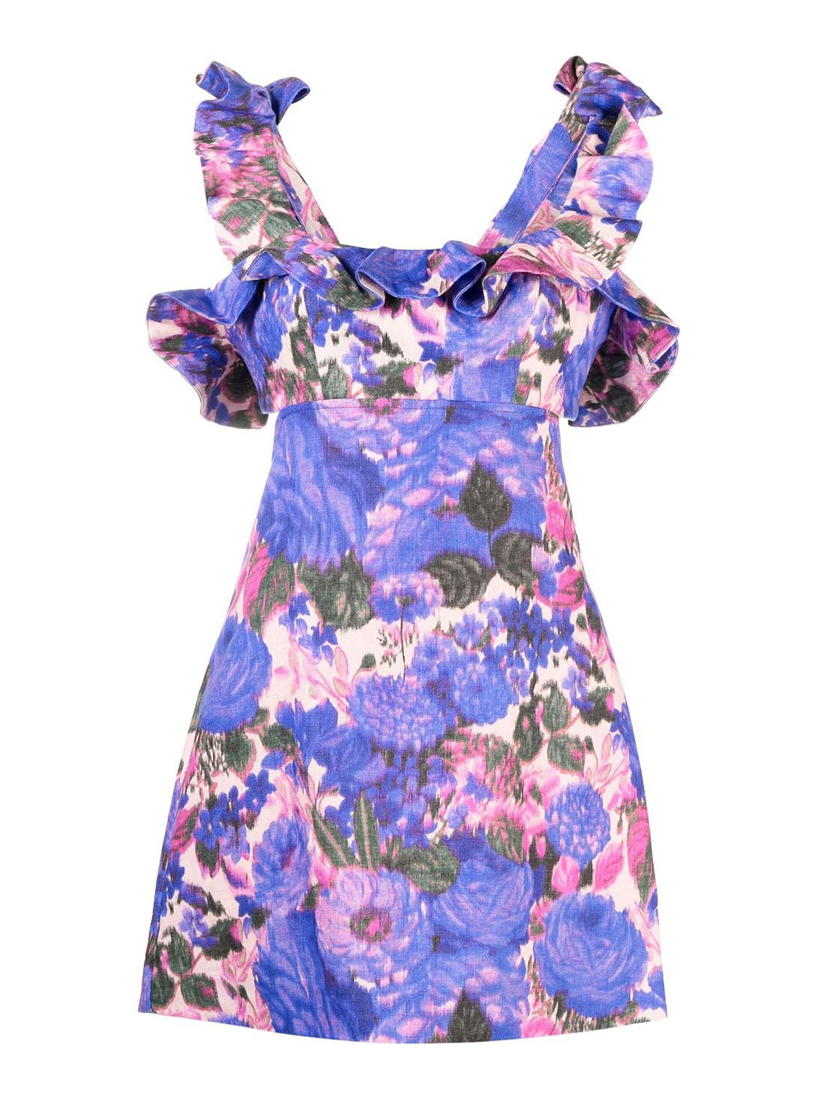 カクテルドレス Zimmermann カクテルドレス 紫 5731DHIGPPIF