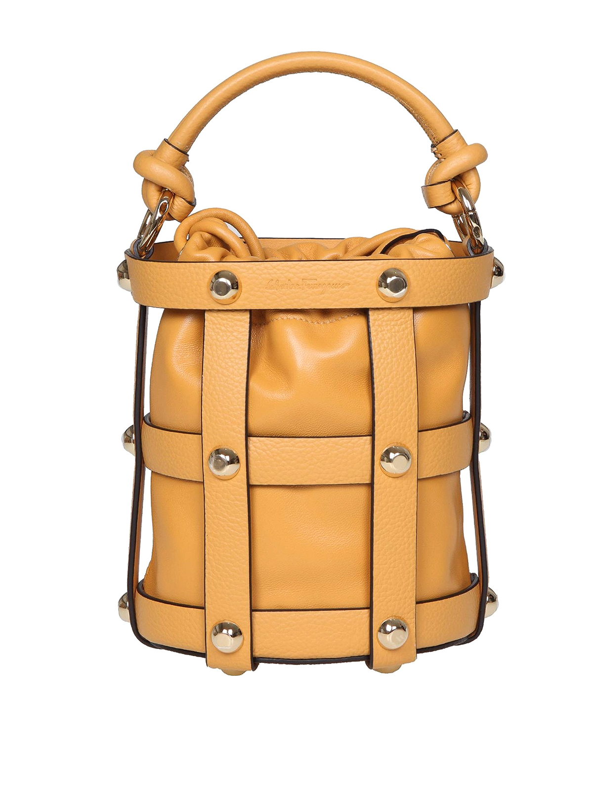 Ferragamo バケットバッグ - イエロー|211488YELLOW