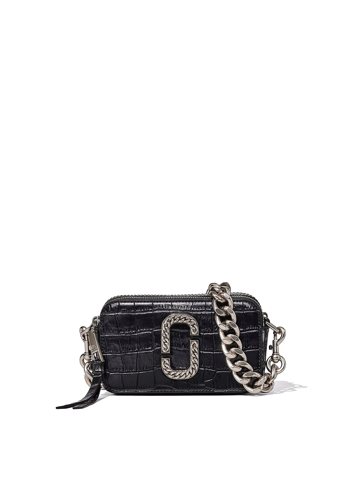 Marc Jacobs Snapshot Crossbody Bag With Chain Black/Red, Crossbody Bag