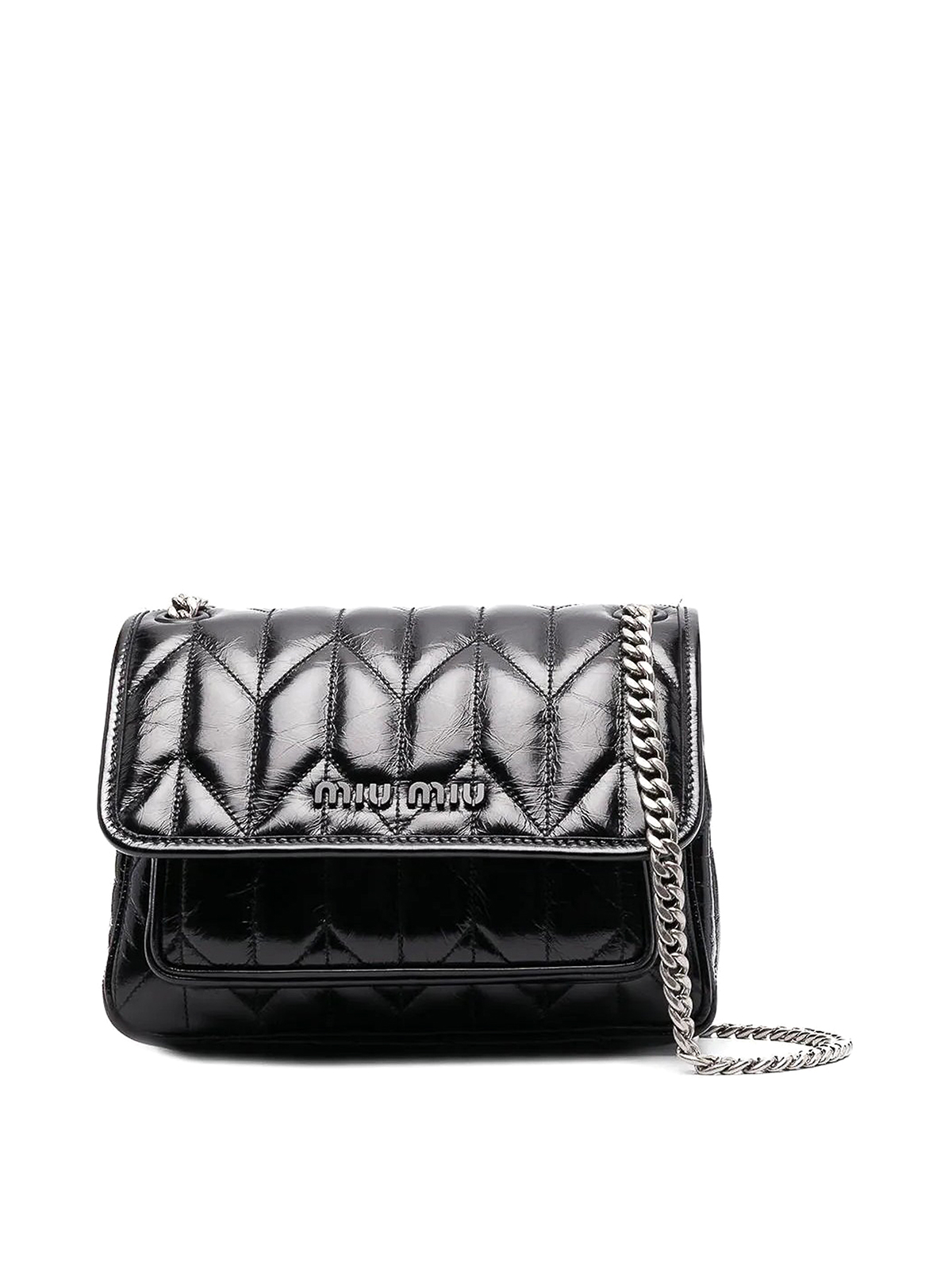 Shoulder bags Miu Miu Quilted leather bag 5BD161VOOM2D6CF0002