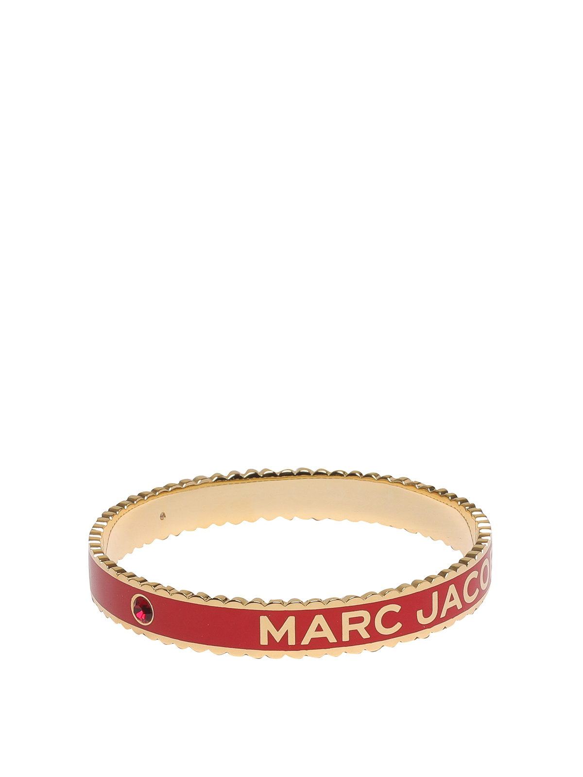 Buy MARC JACOBS The Medallion Bangle | True Red Color Women | AJIO LUXE