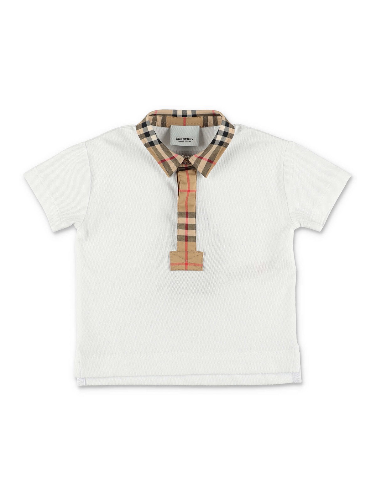 Burberry ポロシャツ - 白 - ホワイト|8054189A1464B