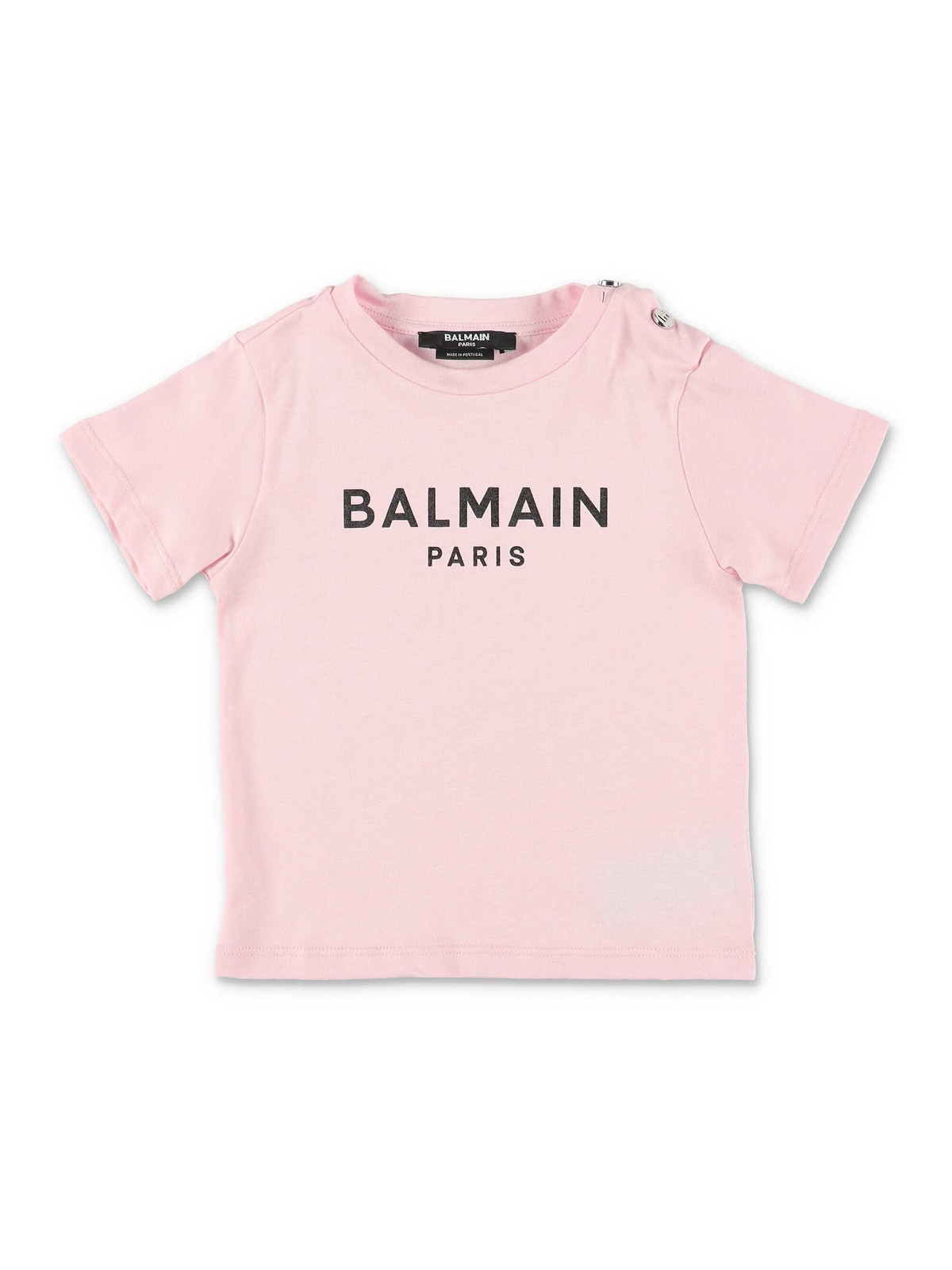 Balmain Tシャツ - ピンク - ピンク|BS8501Z0057540AGB