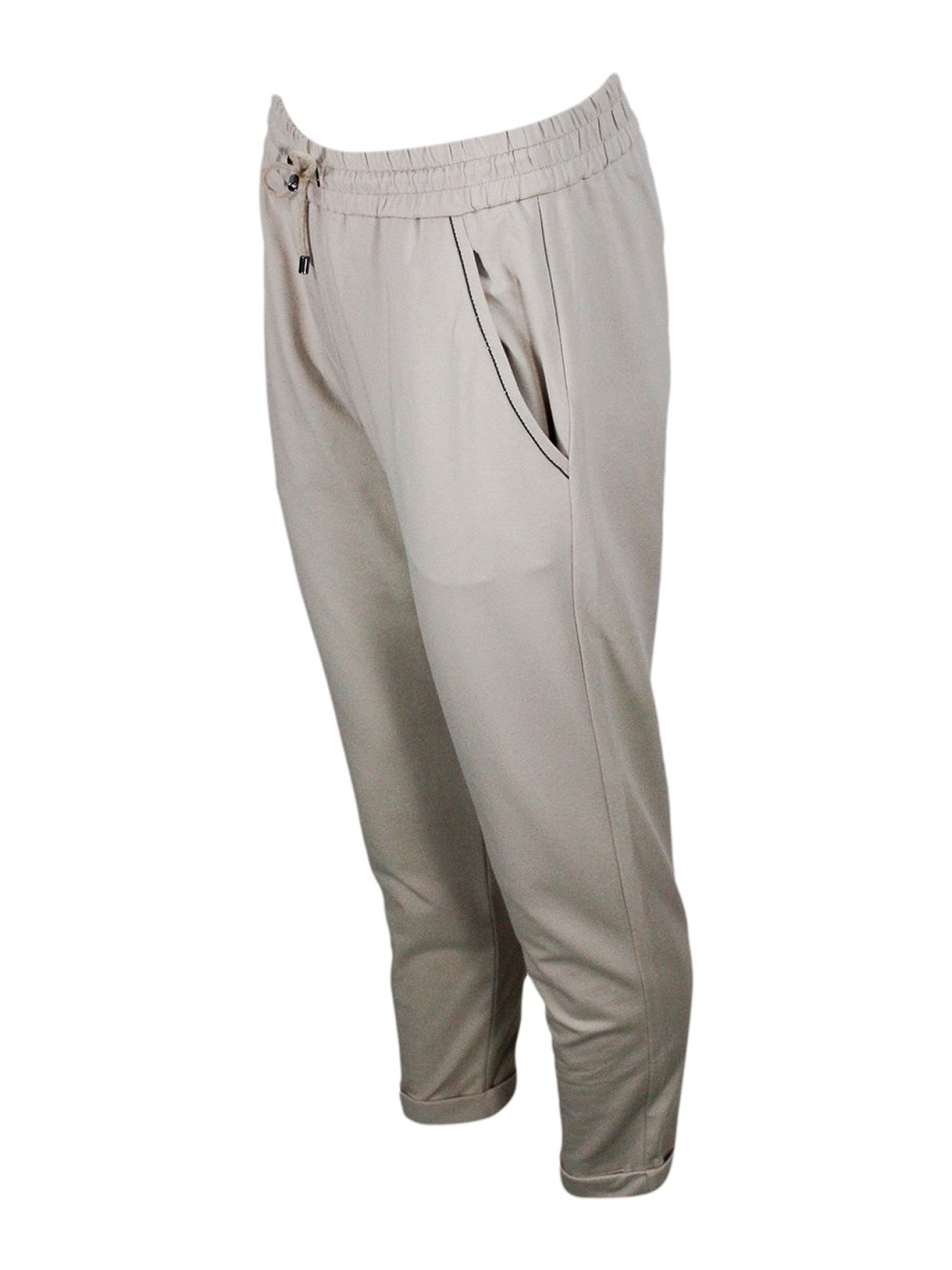 Shop Brunello Cucinelli Pantalones - Beis In Light Grey